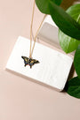 Tiny Flutter Yellow Necklace