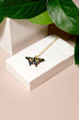 Tiny Flutter Yellow Necklace