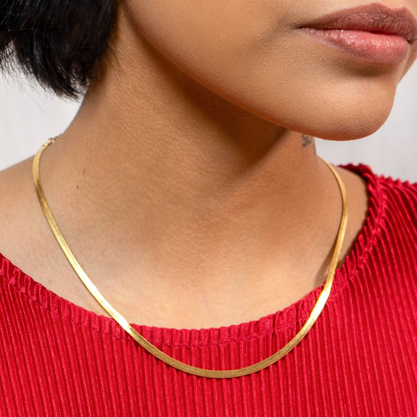 Zoe Snake Chain Necklace