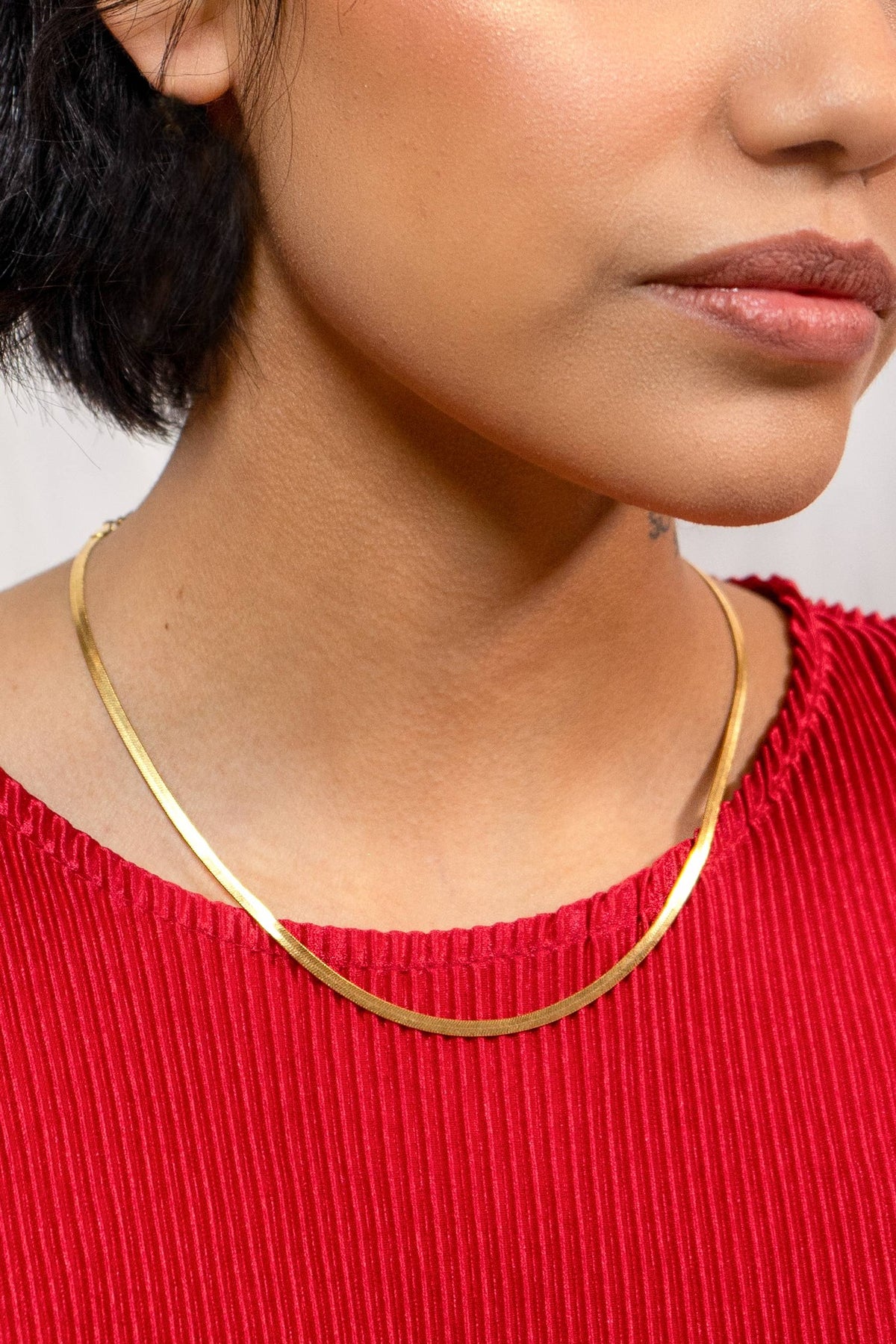 Zoe Snake Chain Necklace