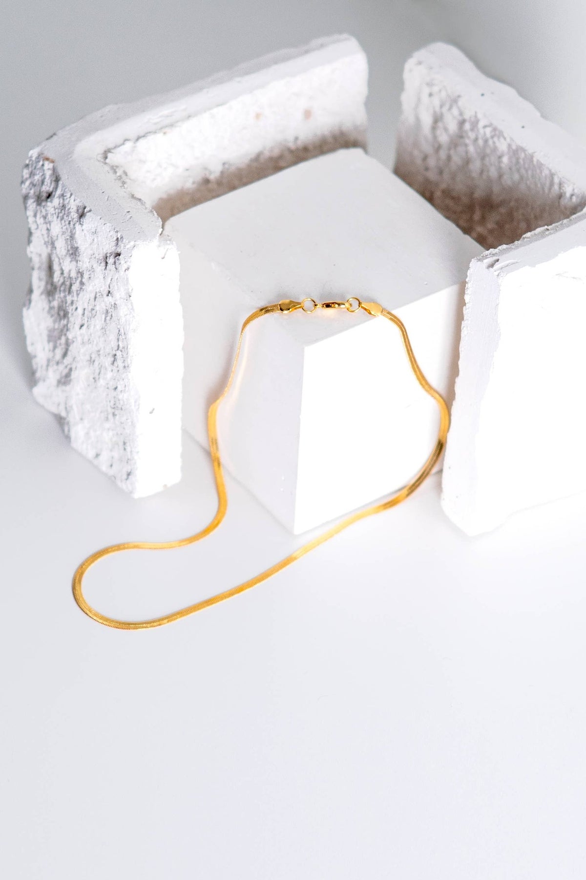 Zoe Snake Chain Necklace