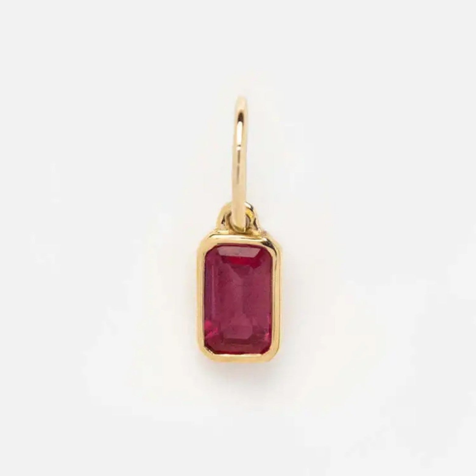 Birthstone Charms, CZ Stone