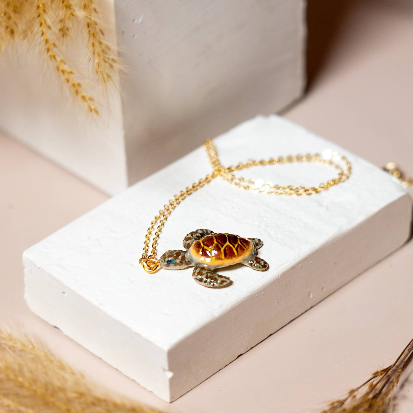 Tiny Turtle Necklace