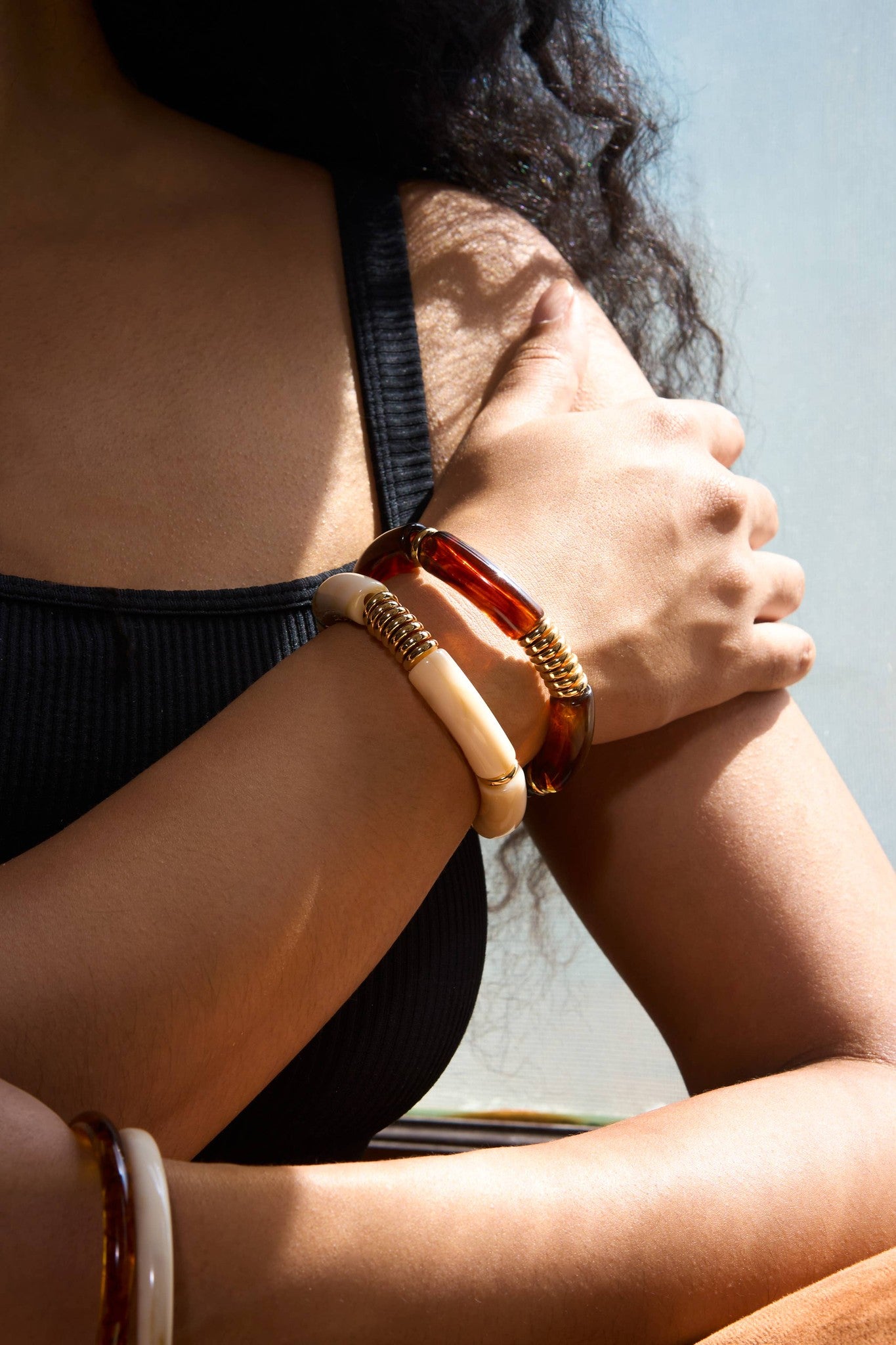 Maeve Bracelets, Resin