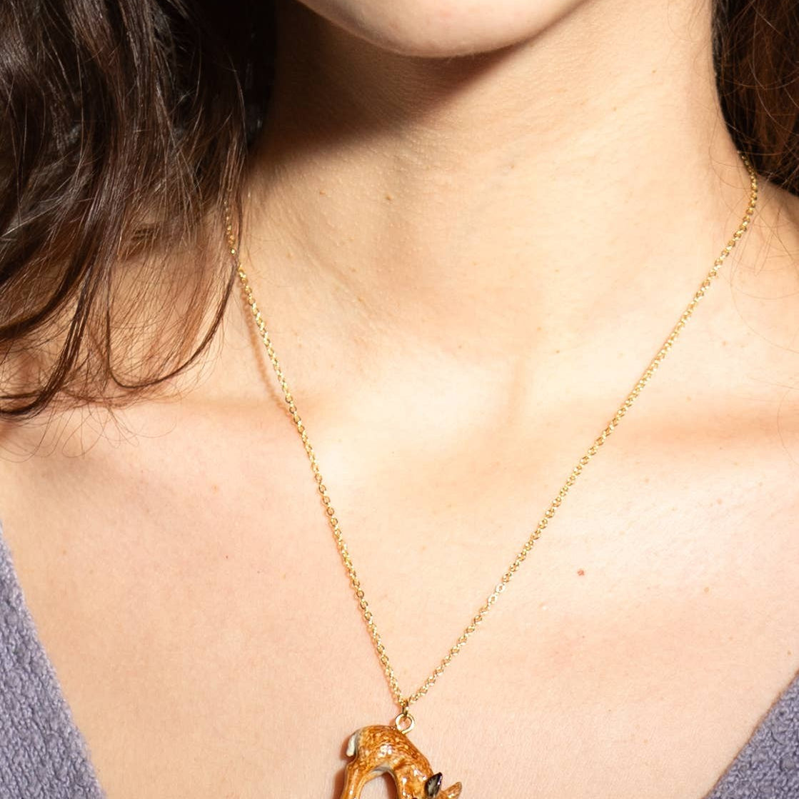 Tiny Oh Deer! Necklace