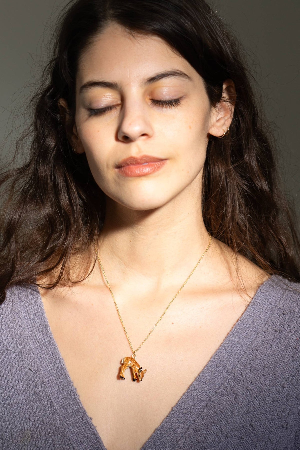 Tiny Oh Deer! Necklace