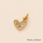 Lucky + Heart Charms - Enamel