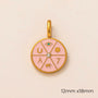Lucky + Heart Charms - Enamel