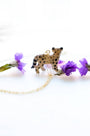 Tiny Cheetah Necklace