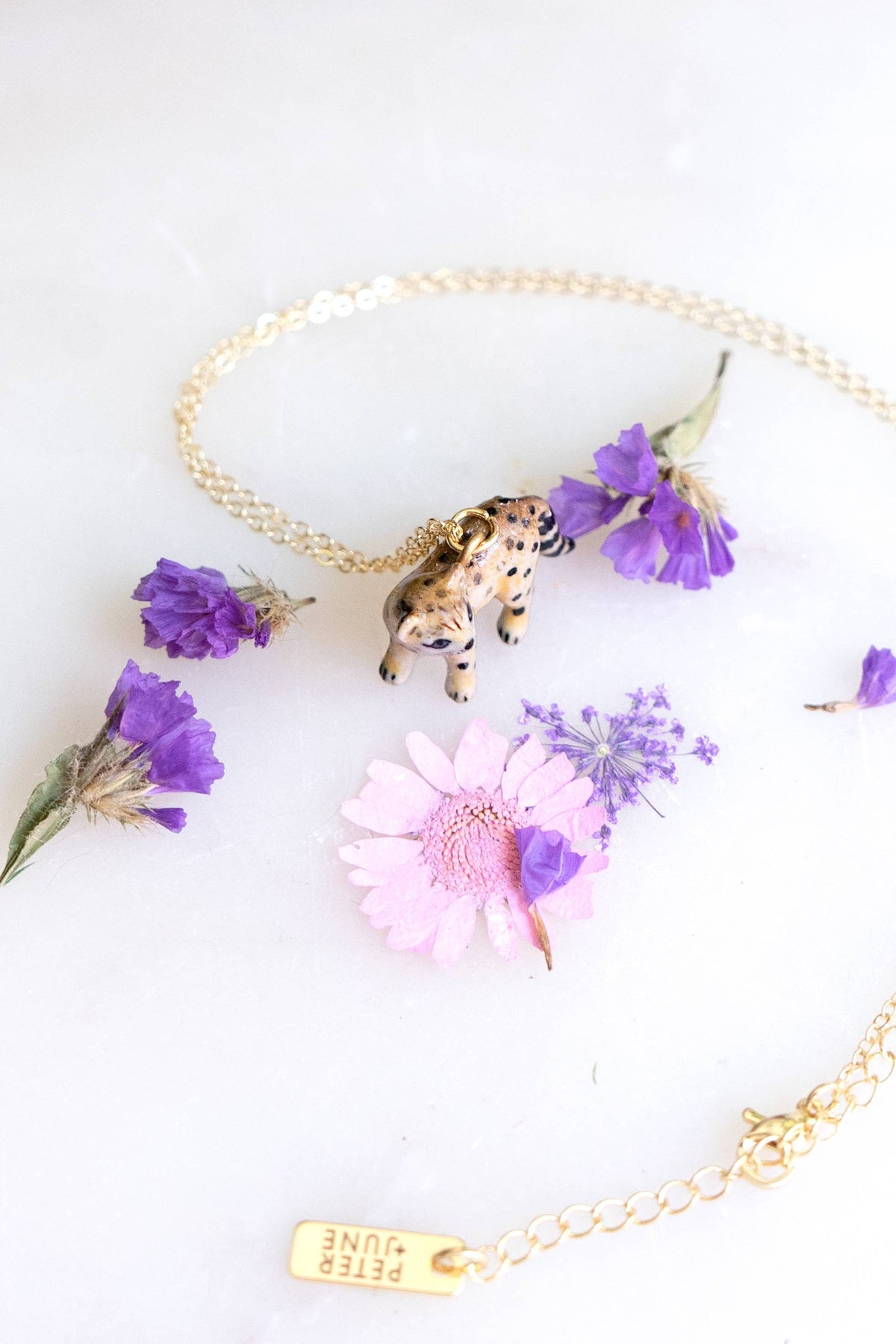 Tiny Cheetah Necklace