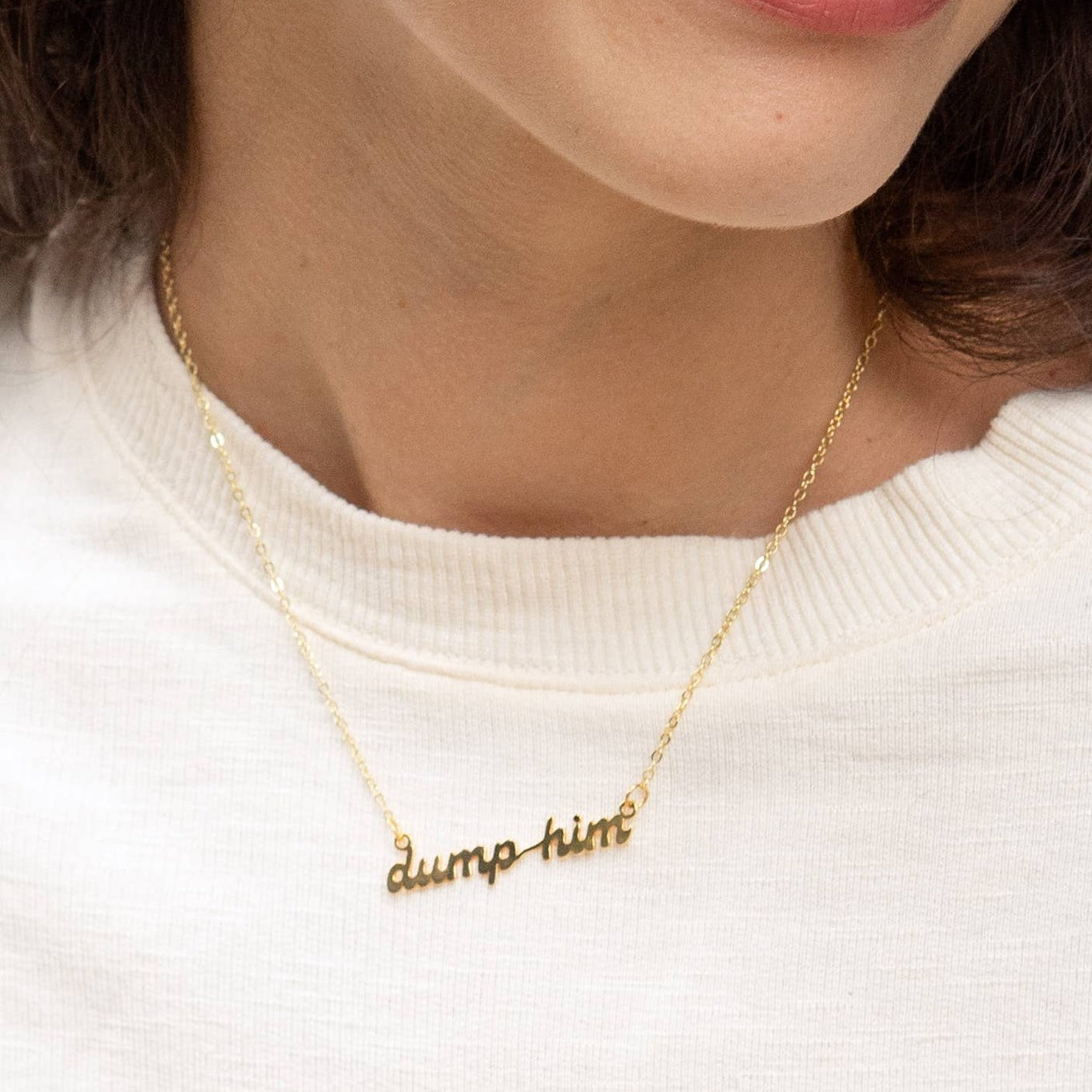 Dump Him Necklace