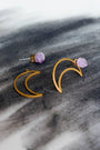 Over the Moon Layered Earrings
