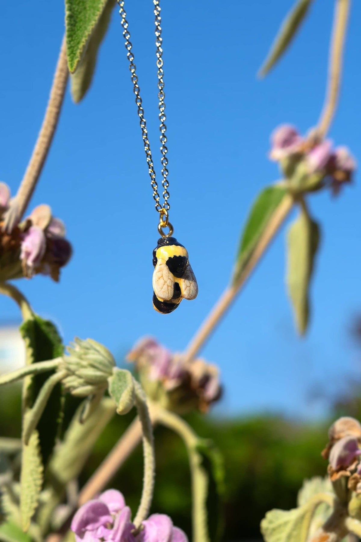 Tiny Buzz Necklace