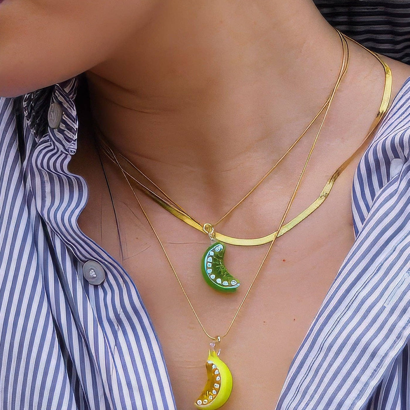 Lemon Lime Necklace