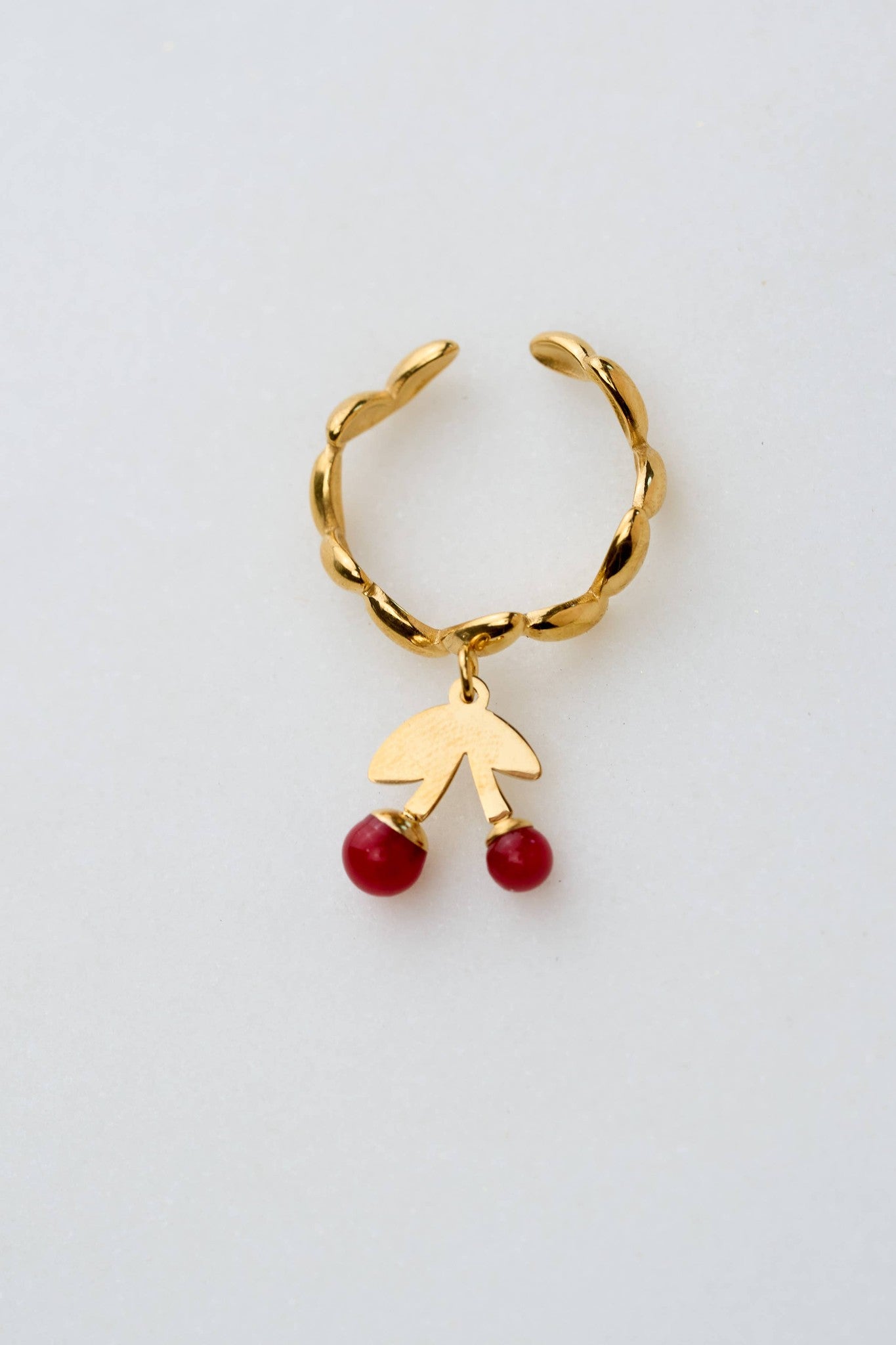 Cherry Charm Ring