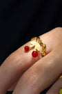 Cherry Charm Ring