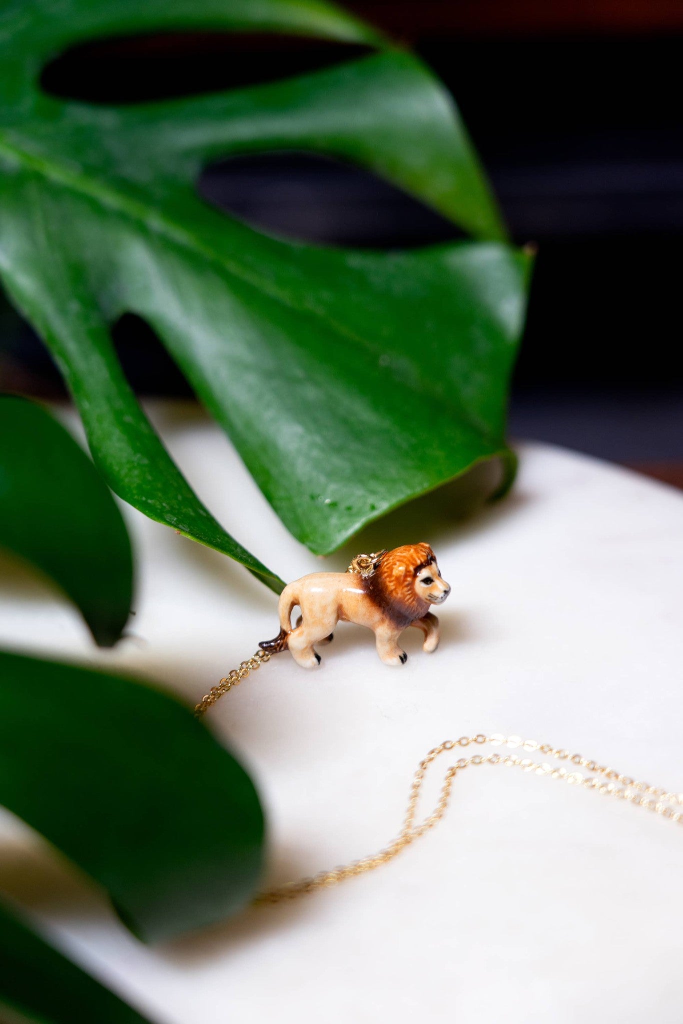 Tiny Lion's Den Necklace