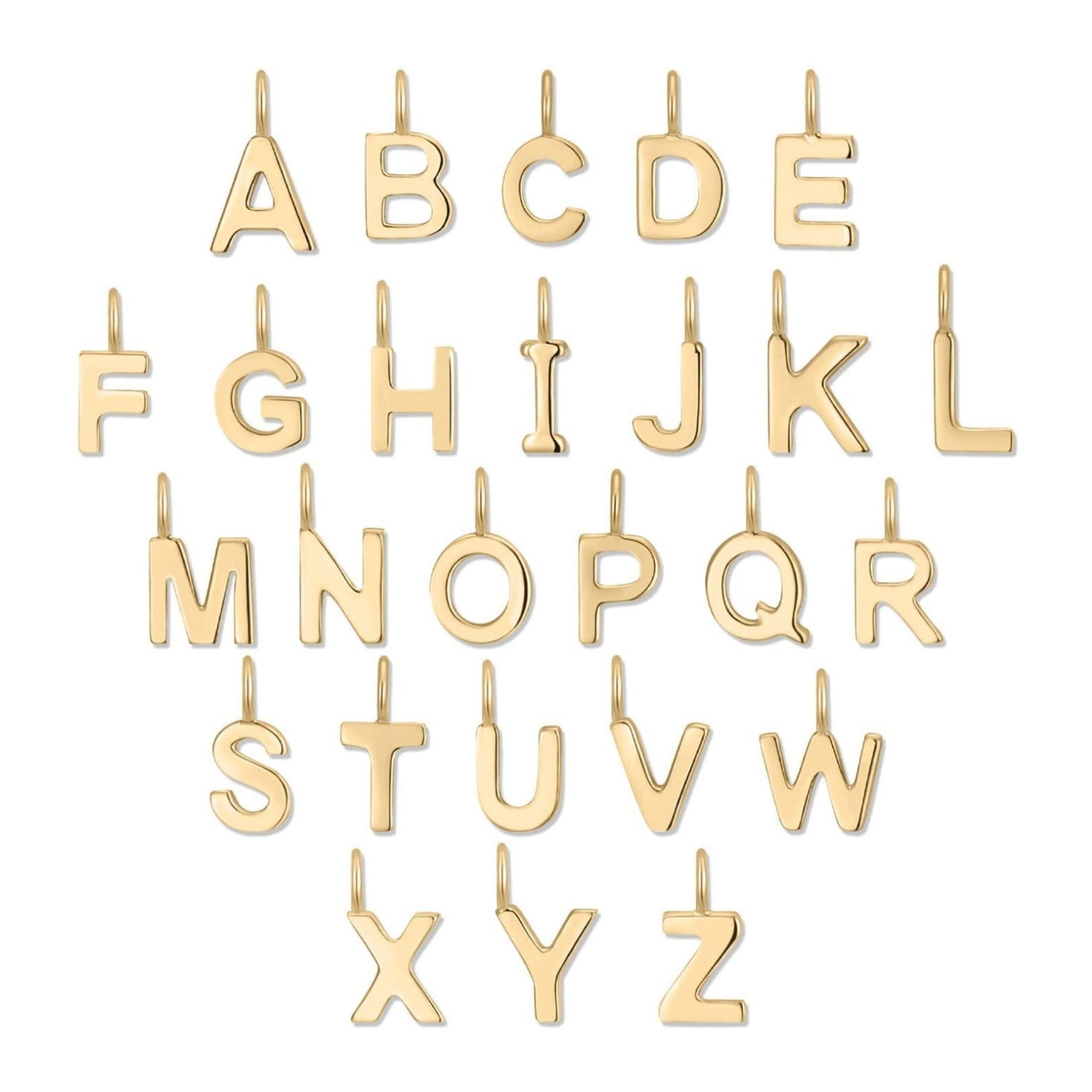 Alphabet Charms
