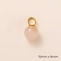 Faux Pearl + Stone Charms, Faux Pearl, Stone