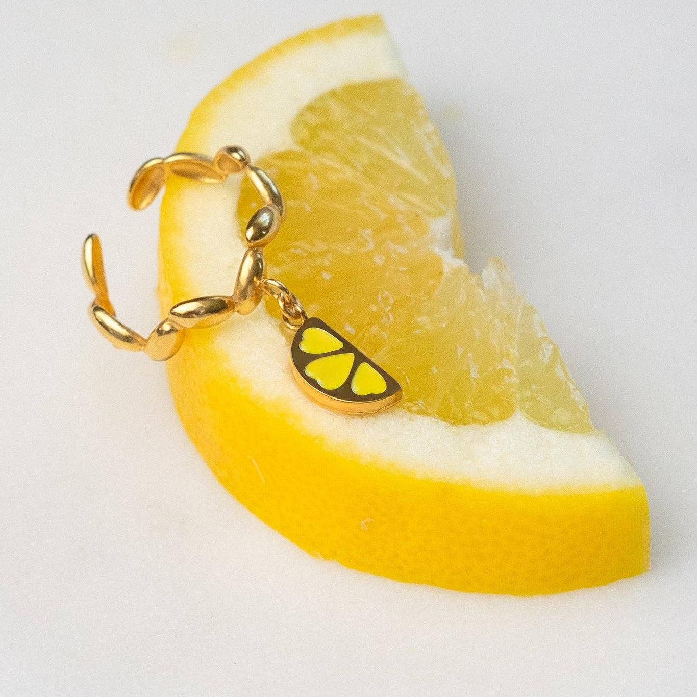 Charm Ring Lemon
