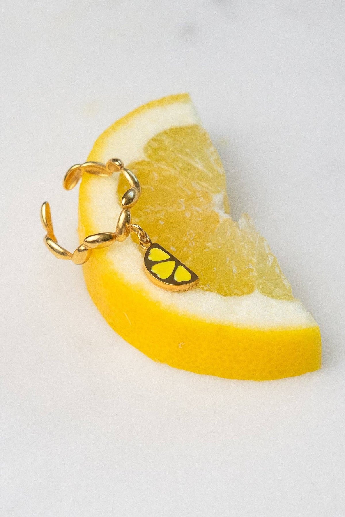 Charm Ring Lemon