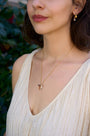 Tiny Deer Head Necklace