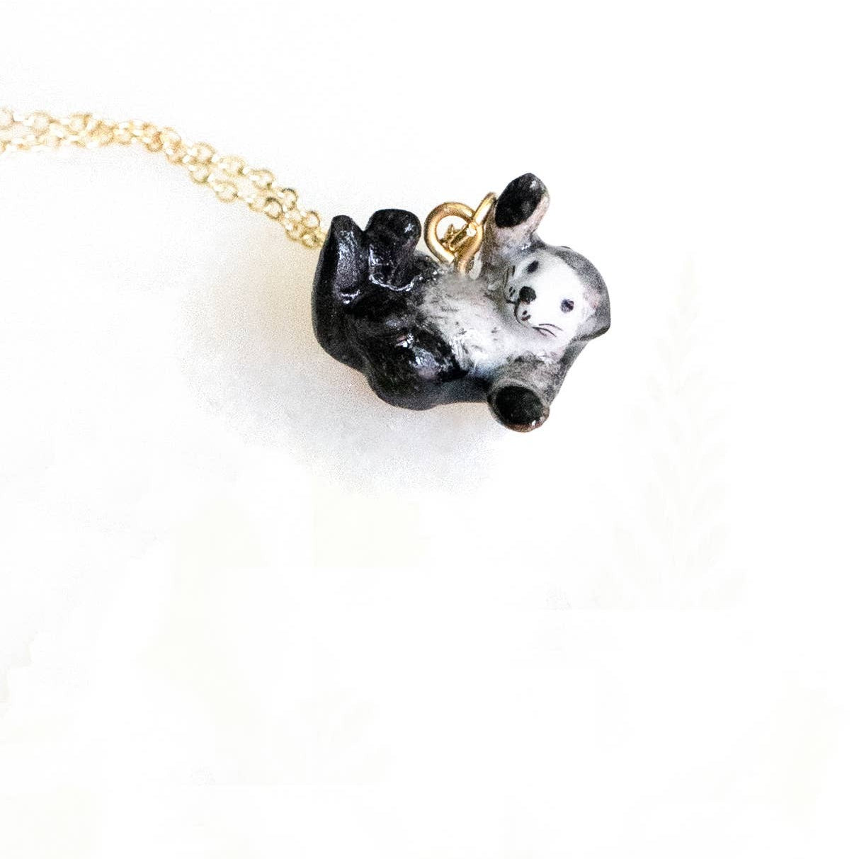 Tiny Sea Otter Necklace