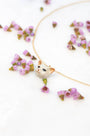 Tiny George Cat Head Necklace