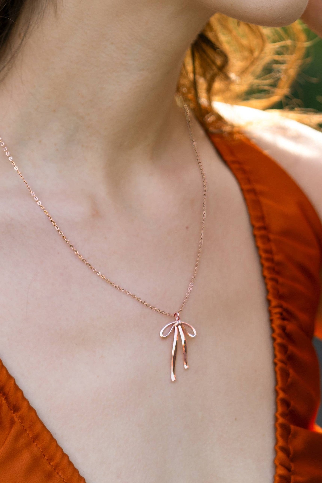 Bad to the Bow Necklace