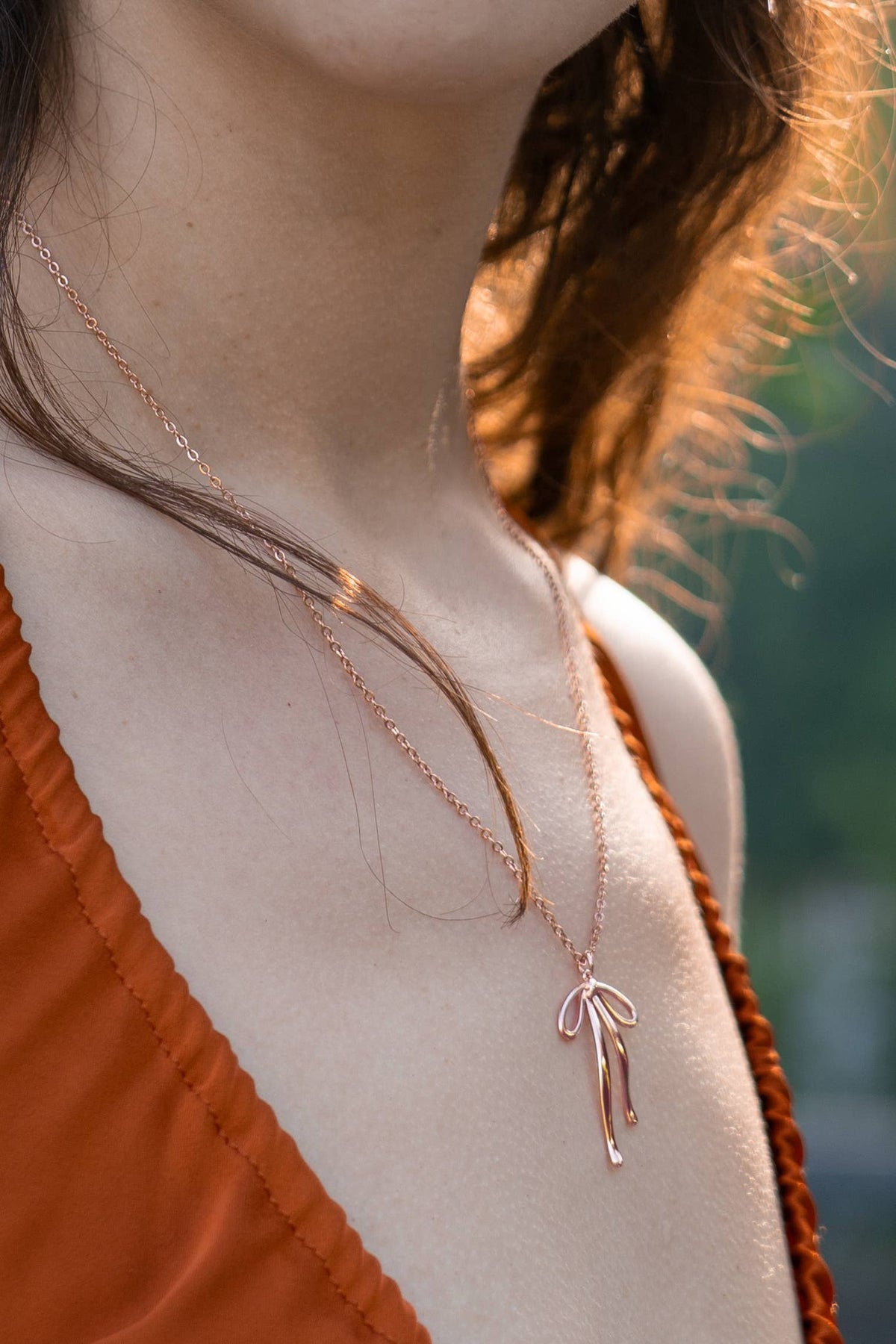 Bad to the Bow Necklace