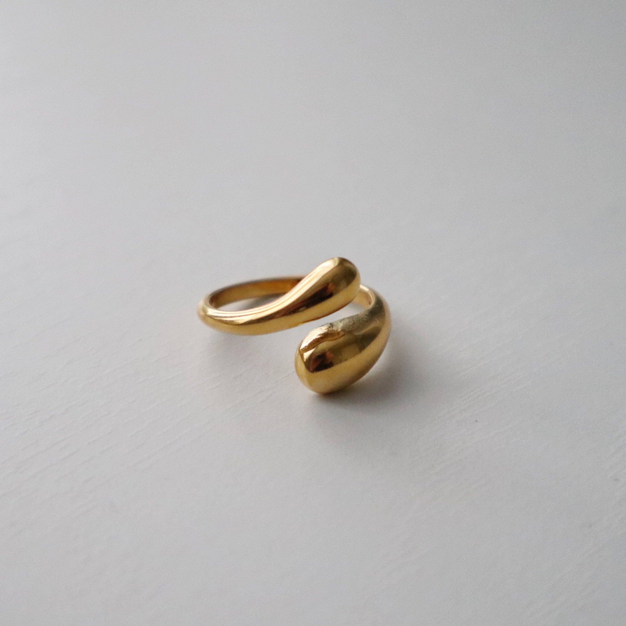 Wrap Ring, gold plated