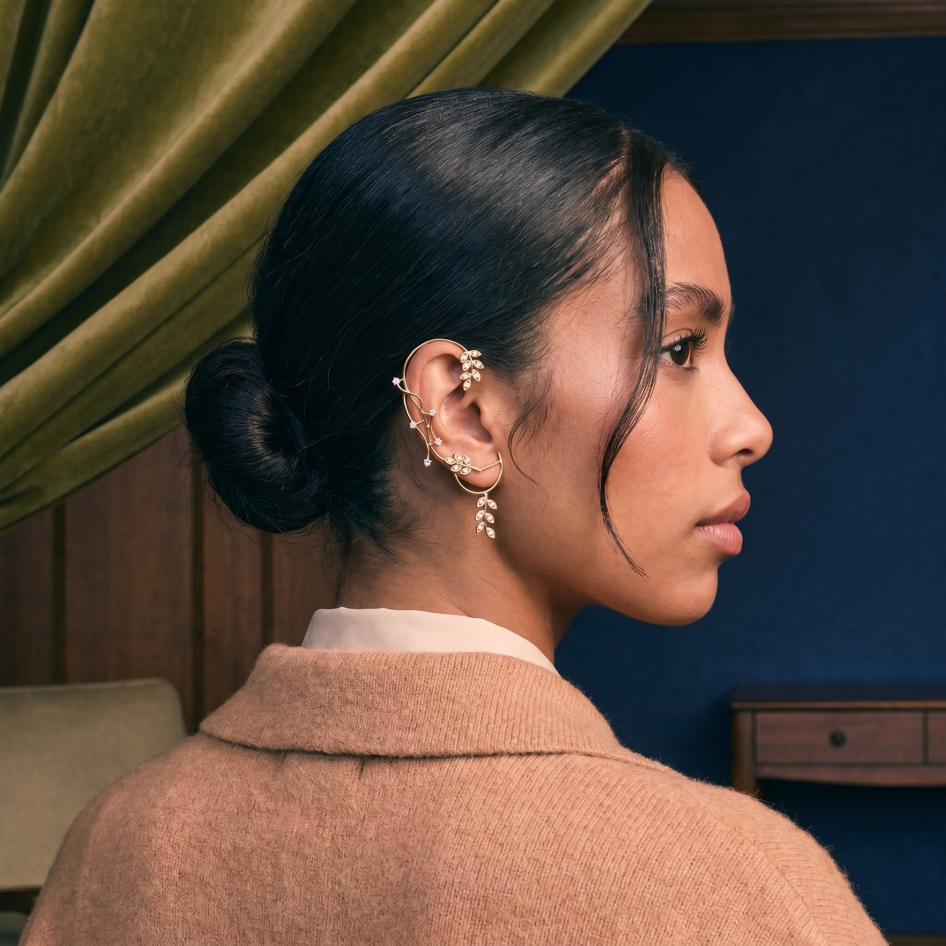 Velmira Diamond Ear Cuff