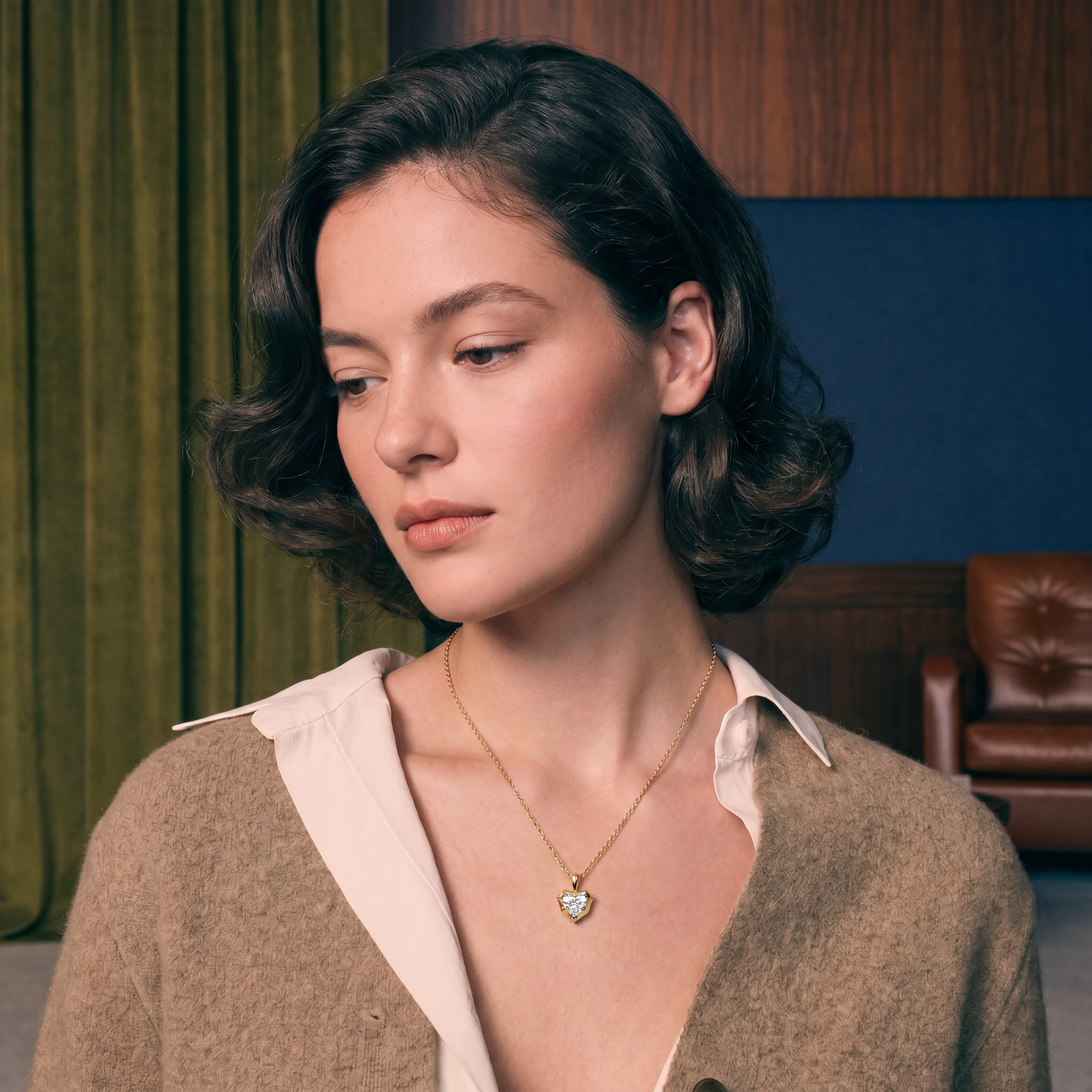 Heart Diamond Pendant