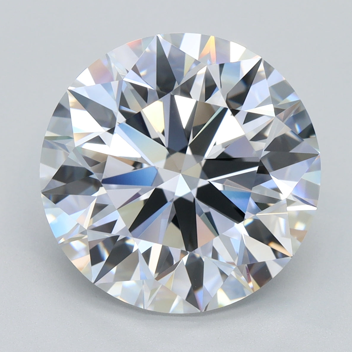 6.80ct Round Lab-Grown Diamond · F IF · IGI
