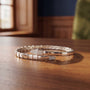 Serpent Wrap CZ Bracelet, 925 sterling silver