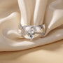 Marquise CZ Dome Ring, 925 sterling silver