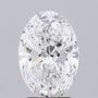 3.02ct Oval Lab-Grown Diamond · D IF · IGI