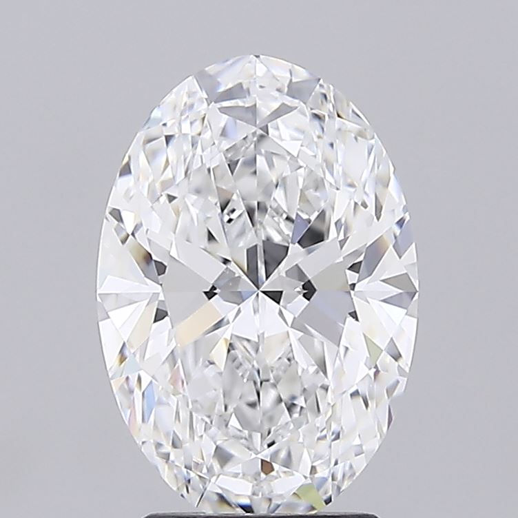 3.02ct Oval Lab-Grown Diamond · D IF · IGI