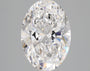 2.04ct Oval Lab-Grown Diamond · D VVS2 · IGI