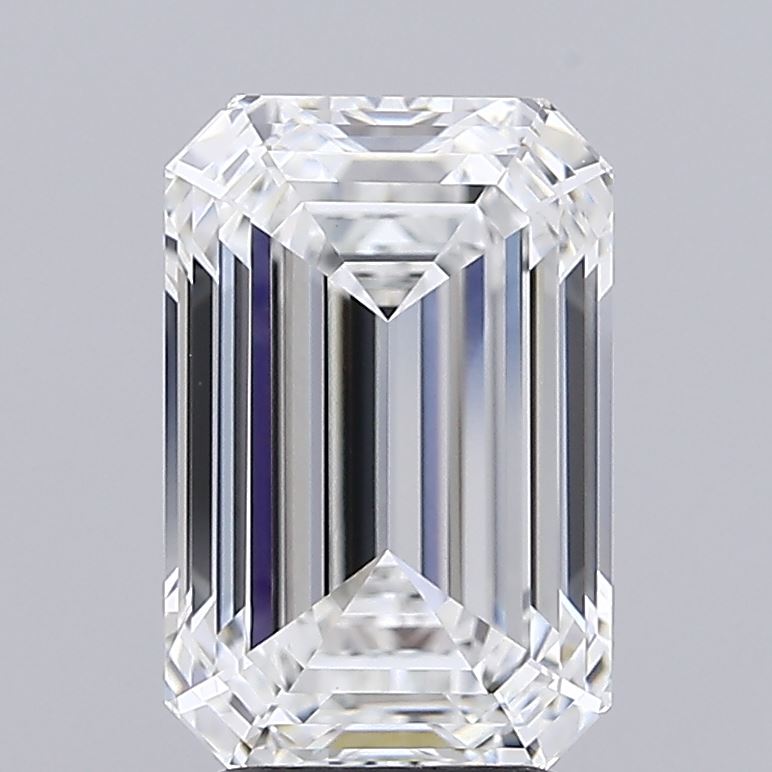 4.03ct Emerald Lab-Grown Diamond · E VVS2 · IGI
