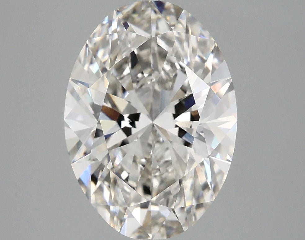 3.09ct Oval Lab-Grown Diamond · G VVS1 · IGI