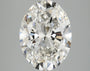 4.10ct Oval Lab-Grown Diamond · H VVS1 · IGI