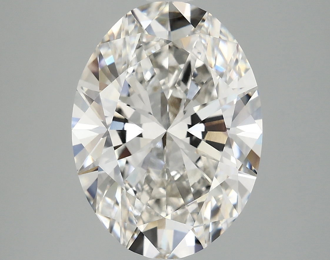 4.10ct Oval Lab-Grown Diamond · H VVS1 · IGI