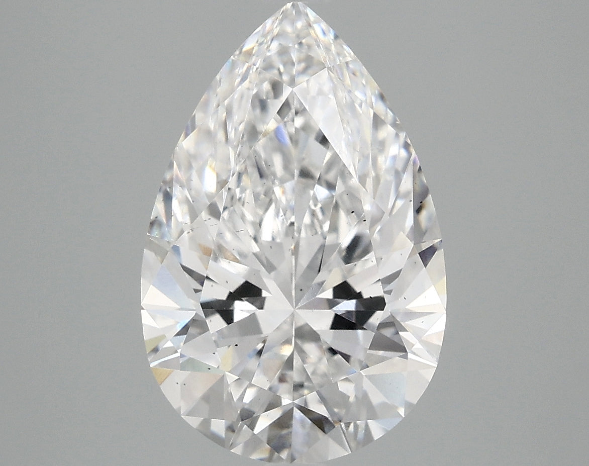 4.09ct Pear Lab-Grown Diamond · D SI1 · IGI