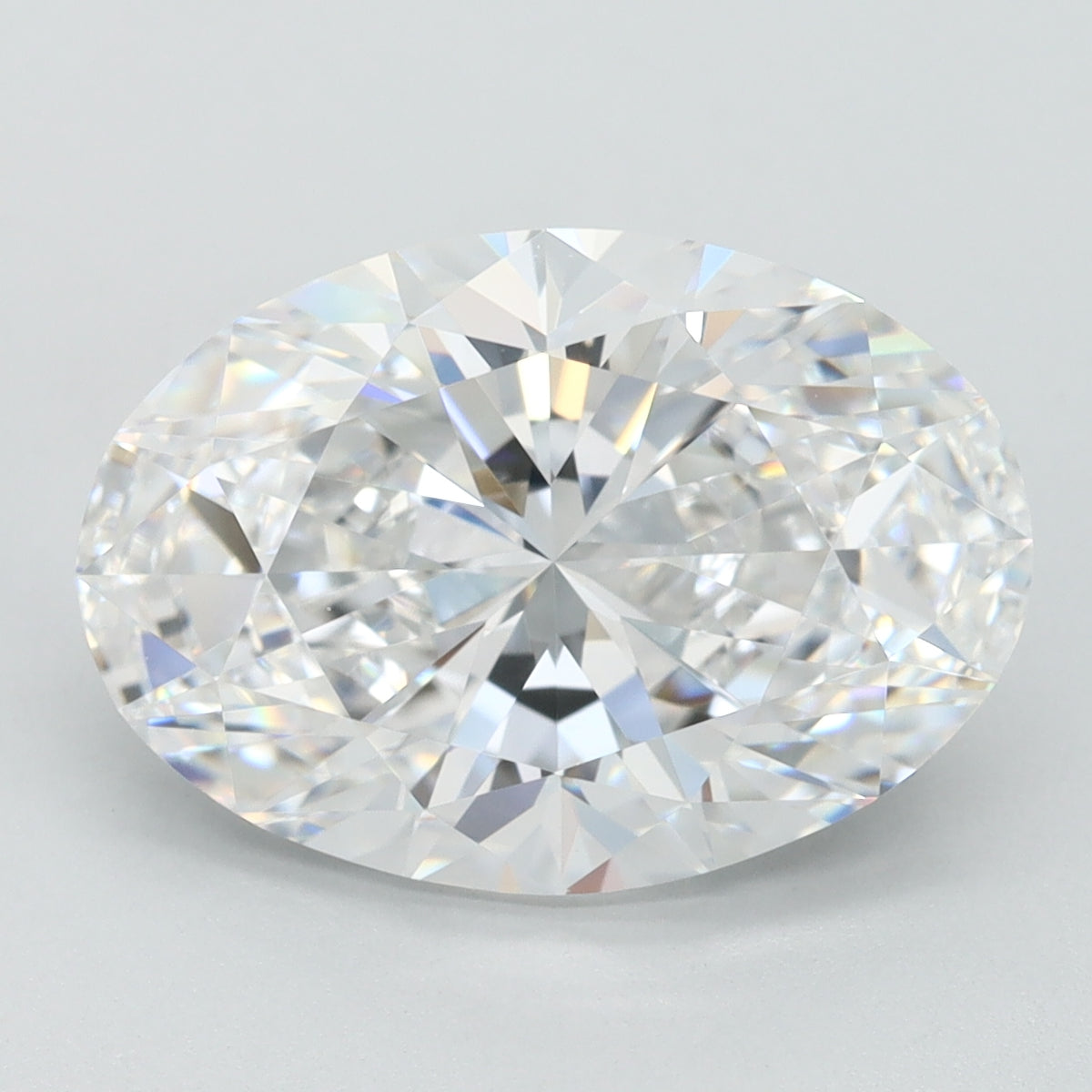 4.02ct Oval Lab-Grown Diamond · D IF · IGI