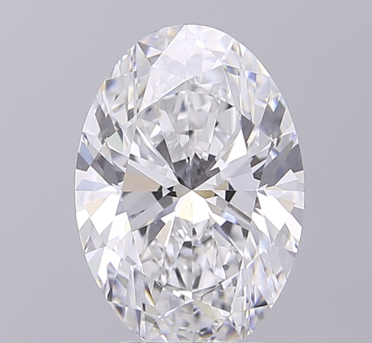 3.02ct Oval Lab-Grown Diamond · D VVS1 · IGI
