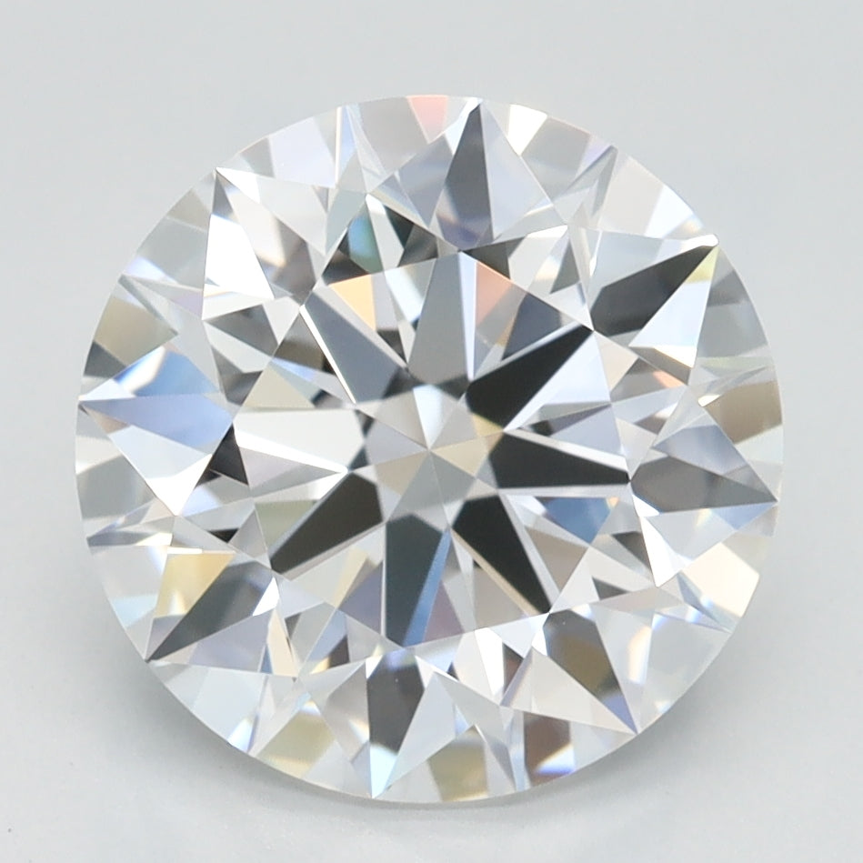 3.02ct Round Lab-Grown Diamond · D IF · IGI