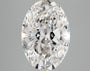 5.06ct Oval Lab-Grown Diamond · G VS2 · IGI