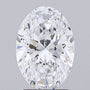 2.05ct Oval Lab-Grown Diamond · D IF · IGI