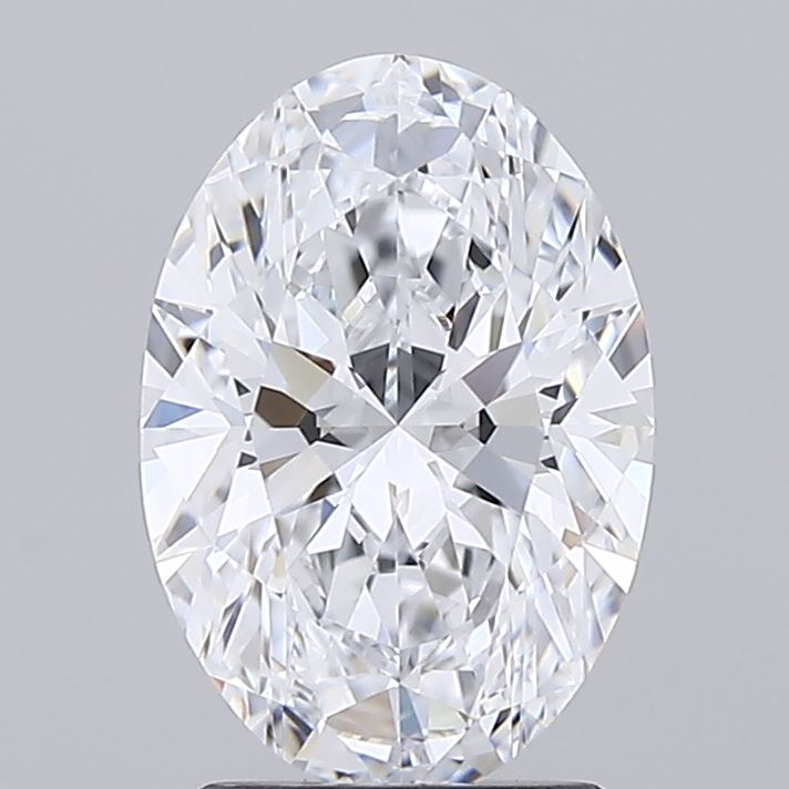 2.05ct Oval Lab-Grown Diamond · D IF · IGI